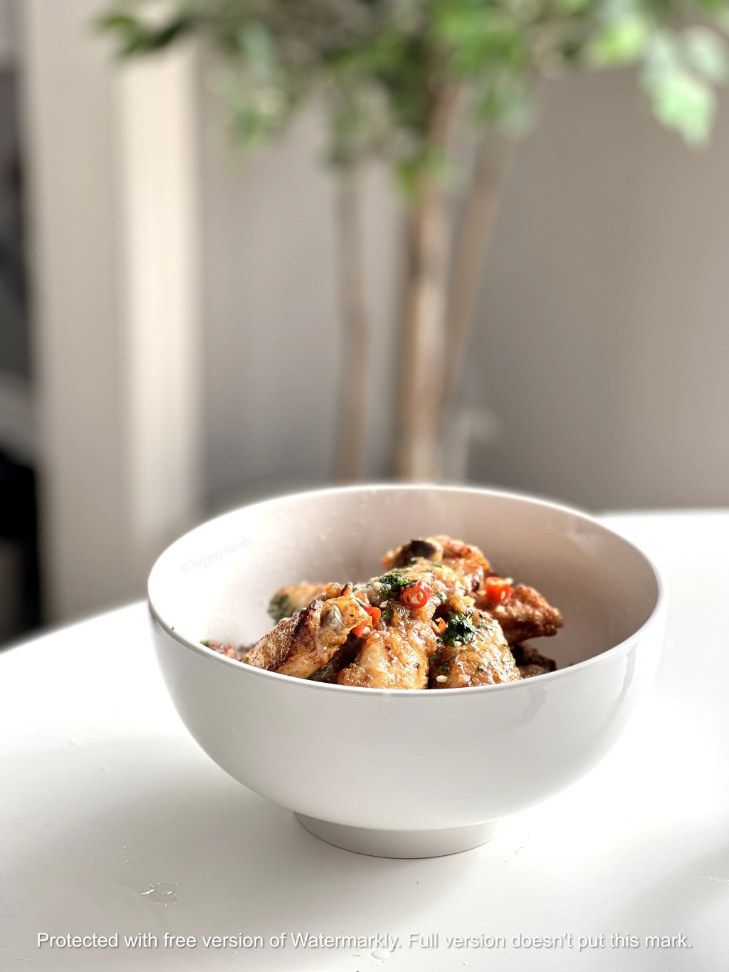 Roasted Garlic Butter and Lime&nbsp;Wings