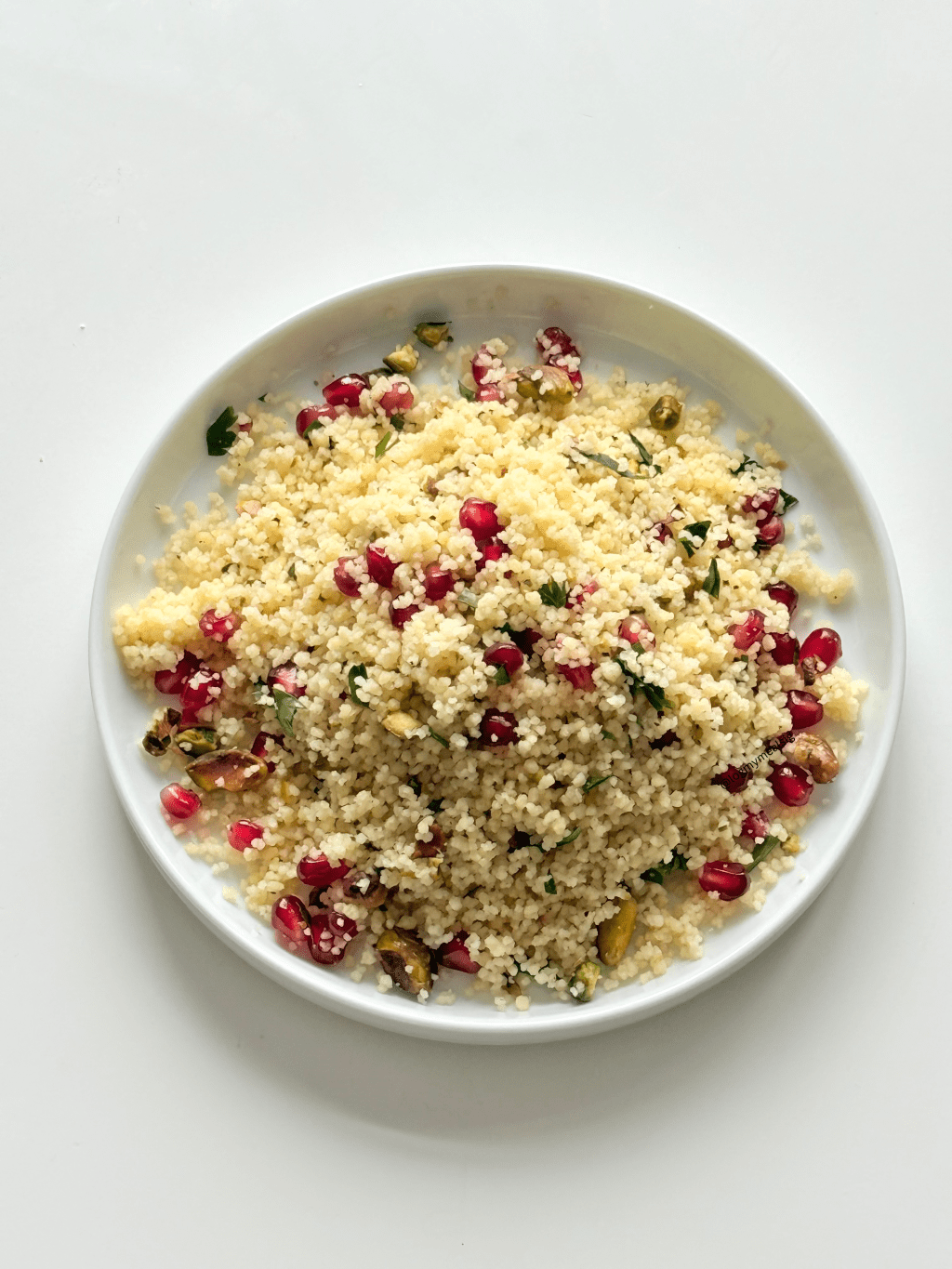 Pomegranate Herb Couscous